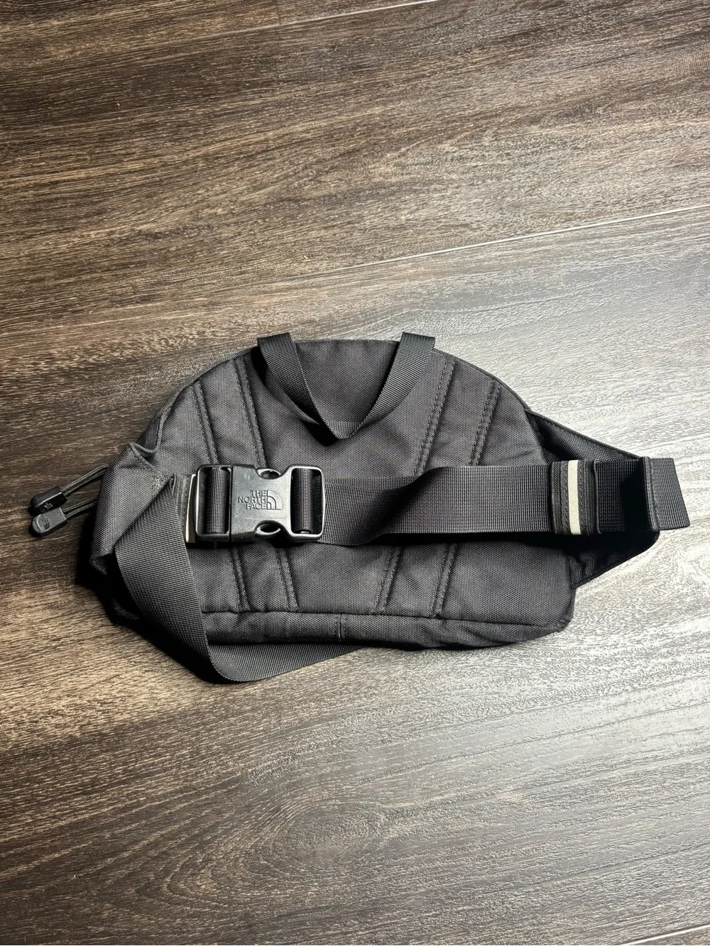 VTG NORTH FACE Waist Bag Lumbar Fanny Pack Mountain Biker Hiking Black